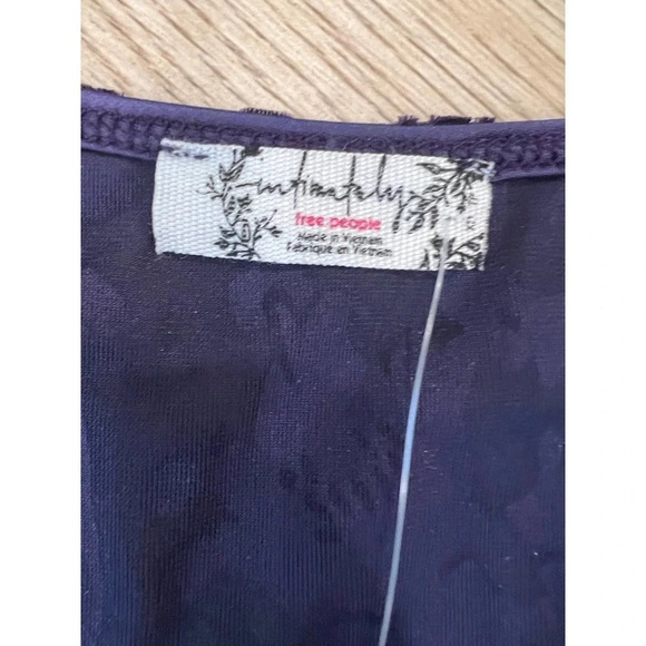 Free People Magic Hour Deep Sea Combo Velvet Bodysuit - Picture 8 of 10